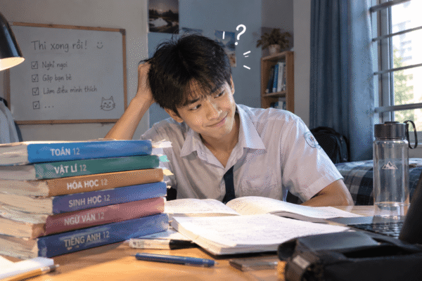 quên bài lúc mới thi xong